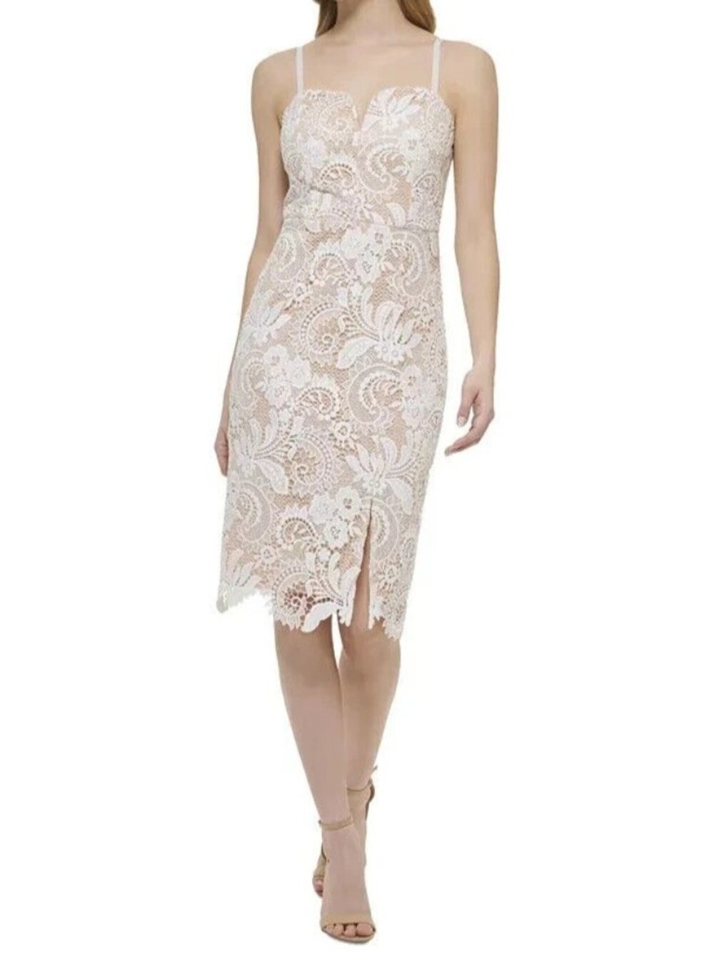 Guess Lace Sleeveless Slip Dress